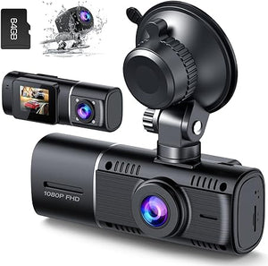 Dashcam voiture avec caméra avant et arrière